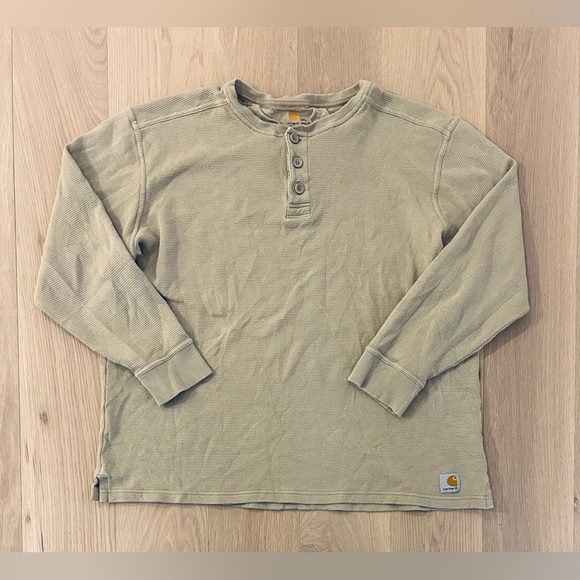 Carhartt Other - Carhartt Relaxed Fit Long Sleeve Henley Shirt